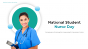 National Student Nurse Day PowerPoint And Google Slides