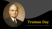 Innovative Truman Day PowerPoint and Google Slides Templates