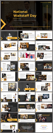 National Waitstaff Day PowerPoint And Google Slides