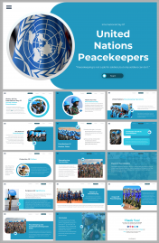 UN Peacekeepers Day PPT Presentation And Google Slides