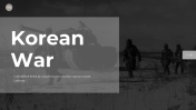 Korean War PPT Presentation And Google Slides Templates