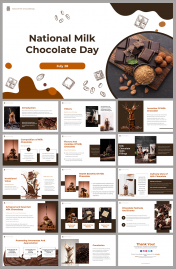 National Milk Chocolate Day PPT And Google Slides Themes