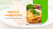 National Lasagna Day PowerPoint And Google Slides Templates