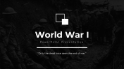 World War I PPT Presentation And Google Slides Themes