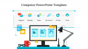 Easy To Use Computer PowerPoint And Google Slides Template