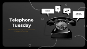 Telephone Tuesday PowerPoint And Google Slides Templates
