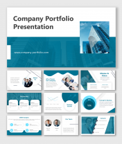 Company Portfolio Presentation And Google Slides Template
