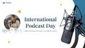 International Podcast Day PowerPoint And Google Slides 