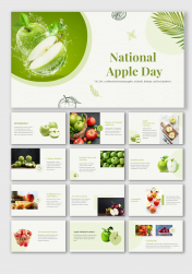 National Apple Day PowerPoint And Google Slides Templates