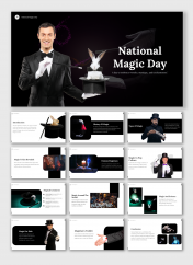 National Magic Day PowerPoint And Google Slides Templates