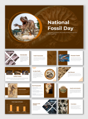 National Fossil Day PowerPoint And Google Slides Templates