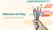 National Art Day PowerPoint And Google slides Themes