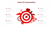 Use Goals PPT Presentation-Bullseye Diagram