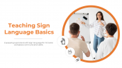 Teaching Sign Language Basics PowerPoint And Google Slides