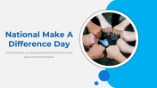 National Make A Difference Day PowerPoint And Google Slides