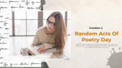 Random Acts Of Poetry Day PowerPoint And Google Slides