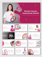 Breast Cancer Awareness Month PowerPoint And Google Slides