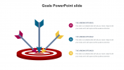 Creative Goals PowerPoint Slide Template Presentation
