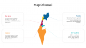 Map Of Israel PowerPoint And Google Slides Template