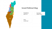Israel Political Map PowerPoint And Google Slides Themes