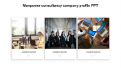 Manpower Consultancy Company Profile PPT and Google Slides