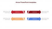 Stunning Arrow PowerPoint Templates For Presentation