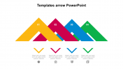 Multicolor Templates Arrow PowerPoint Presentation