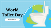 World Toilet Day PowerPoint and Google Slides Themes