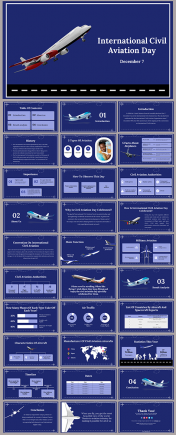 International Civil Aviation Day PPT And Google Slides