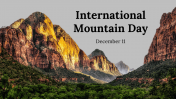 International Mountain Day PowerPoint And Google Slides