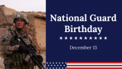 National Guard Birthday PowerPoint And Google Slides Themes