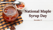 National Maple Syrup Day PPT Presentation and Google Slides