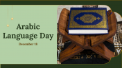 Arabic Language Day PowerPoint And Google Slides Themes