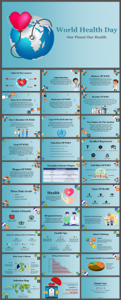 World Health Day PowerPoint and Google Slides Templates