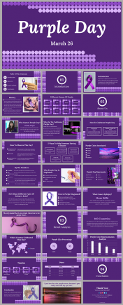 Purple Day PowerPoint Presentation And Google Slides
