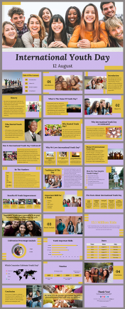 International Youth Day PowerPoint and Google Slides Themes