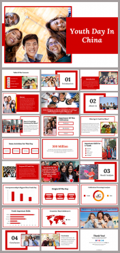 Youth Day In China PowerPoint and Google Slides Themes