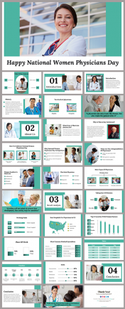 Happy National Women Physicians Day PPT and Google Slides
