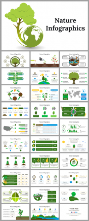 Innovative Nature Infographics PowerPoint Presentation