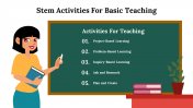 Easy to Edit Stem Activities For Basic Teaching PPT