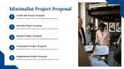 Creative Minimalist Project Proposal PPT And Google Slides