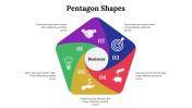Pentagon Shapes PowerPoint And Google Slides Template 