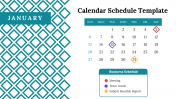 Creative Calendar Schedule PPT And Google Slides Template 