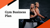 Gym Business Plan PowerPoint And Google Slides Themes