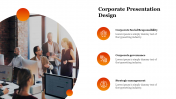 Corporate Presentation Design PPT And Google Slides Template