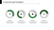 Best Editable Corporate PPT Templates With Four Nodes