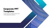 Modern Corporate PPT Templates For Presentation Slide