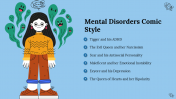 Mental Disorders Comic Style PowerPoint And Google Slides