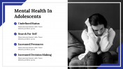 Mental Health In Adolescents PowerPoint And Google Slides