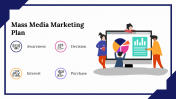 Editable Mass Media Marketing Plan PPT And Google Slides